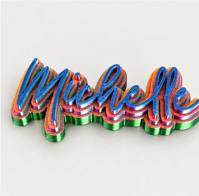 Michelle custom name example 1