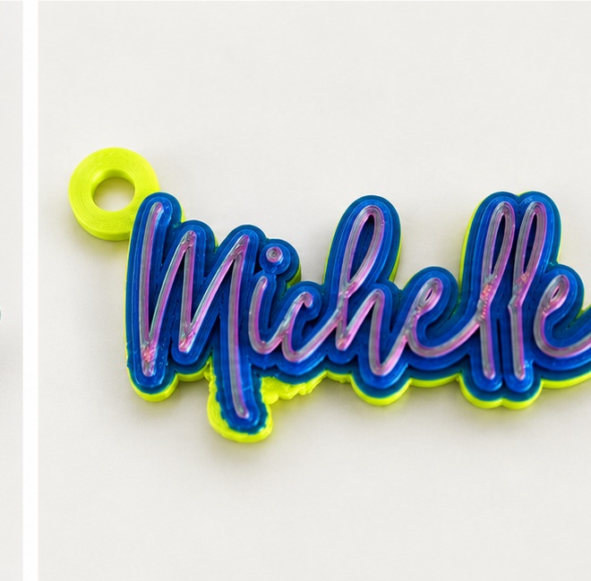 Custom Name Keychain