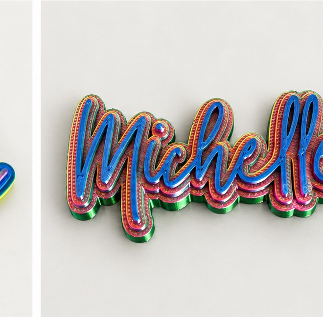 Michelle custom name example 3