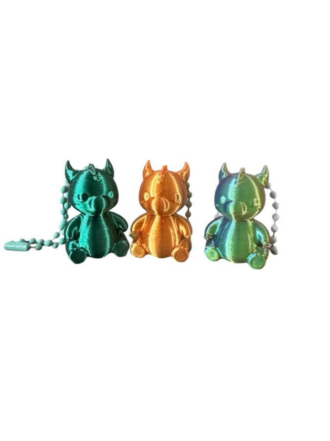 Baby Dragon Keychain